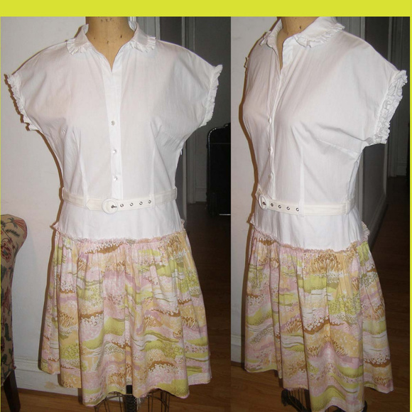 New sz 10 Mario Balthazar Cute Summer Tea Dress - Picture 1 of 8